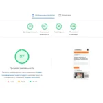 скорость сайта визитки на мобильных телефонах
